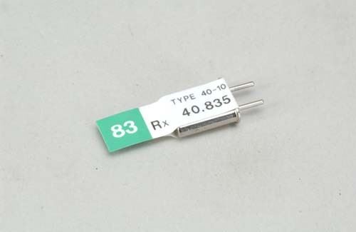 Futaba Ch 83 (83)(40.835)FM Rx Xtl DC