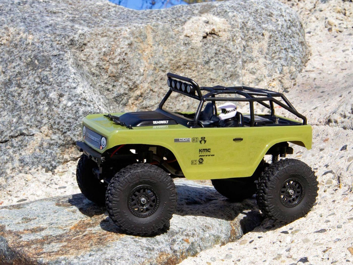 Axial SCX24 Deadbolt 1/24th Scale Electric 4WD RTR Green - AXI90081T2