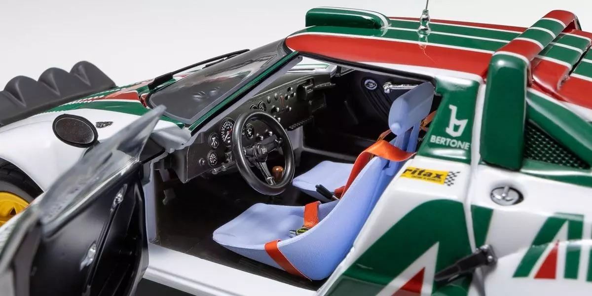 Kyosho 1:18 Lancia Stratos Hf B.Waldegard Winner San Remo 1976 Nr.4