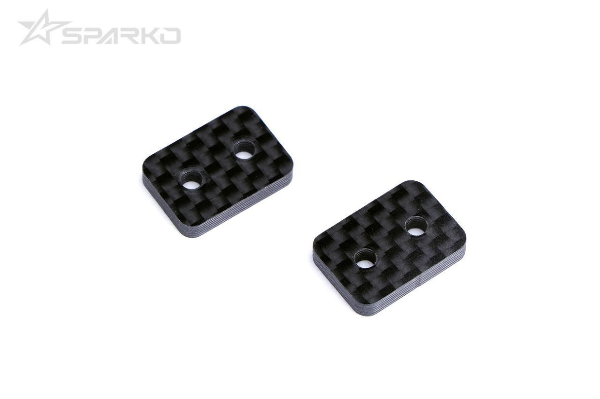Sparko F8 Carbon Chassis Front Support Se 3Mm (2)
