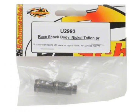 Schumacher Race Shock Body; Nickel Teflon (pr)