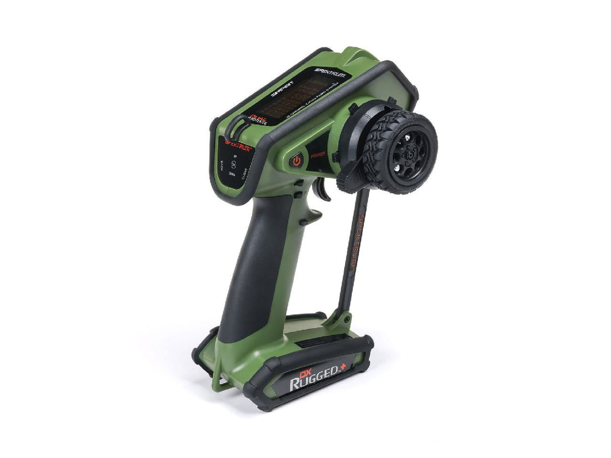 Spektrum Dx Rugged+ 12-Channel Dsmr+ Transmitter, Green