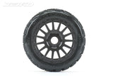 Jetko Ex King Cobra 1:8 Belted Rally Tyres Black Wheels 17Mm Hex (2)