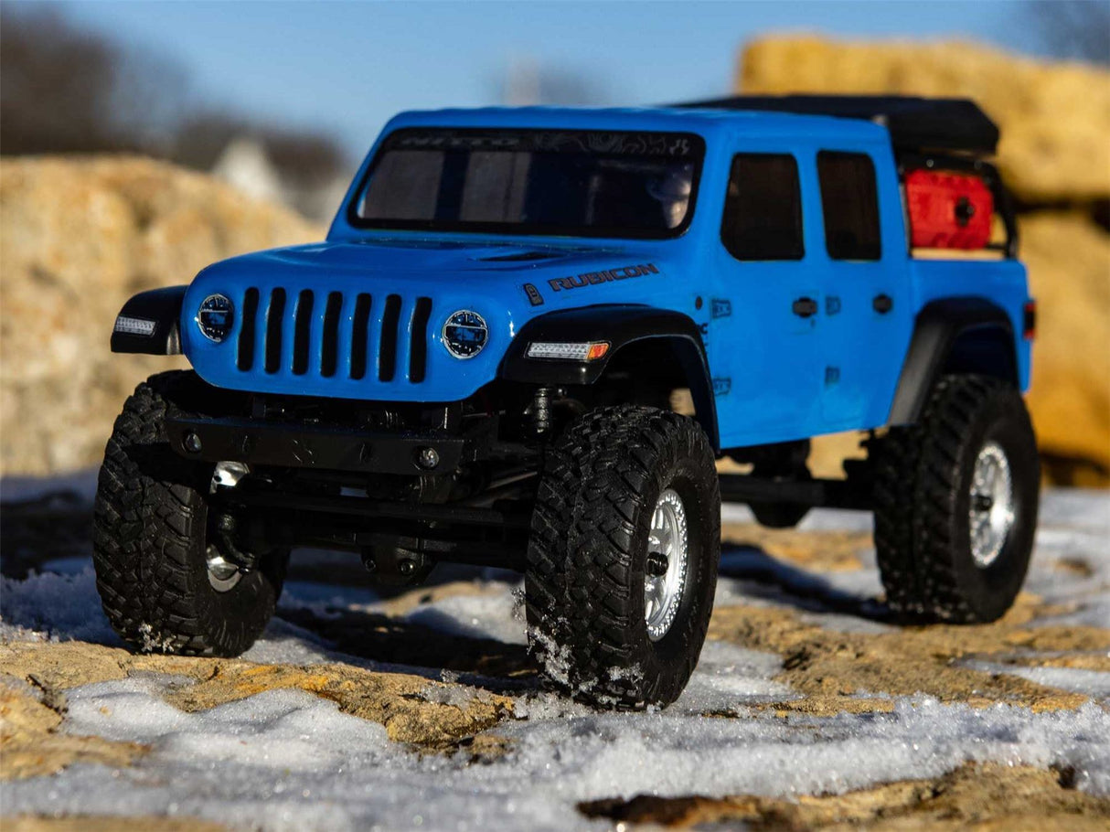 Axial 1/24 SCX24 Jeep JT Gladiator 4WD Rock Crawler Brushed RTR, B