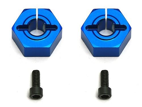 TEAM ASSOCIATED 12MM ALUM. CLAMPING WHEEL HEX SC10 FRONT