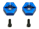 TEAM ASSOCIATED 12MM ALUM. CLAMPING WHEEL HEX SC10 FRONT