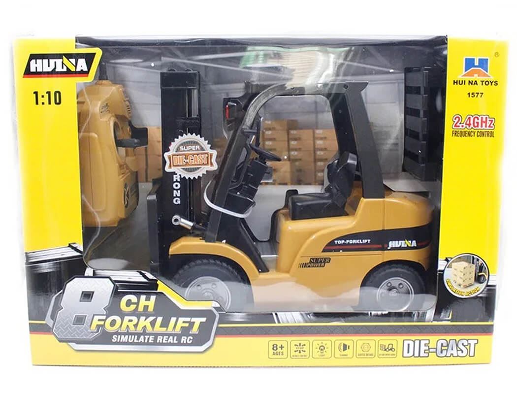 Huina Rc Fork Lift 2.4G 8Ch With Die Cast V2.0 2026 Upgrade