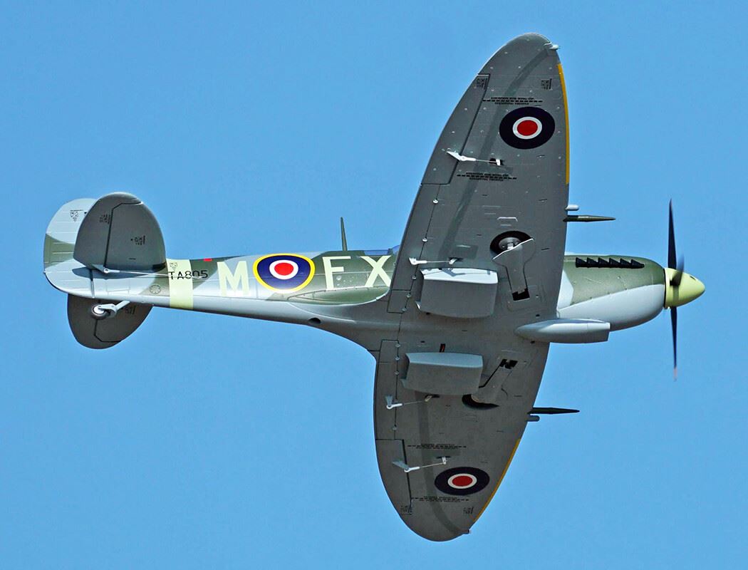 Xfly Supermarine Spitfire Mkix Spirit 1200Mm Without Tx/Rx/Battery