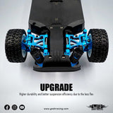 Yeah Racing Aluminum Front Arm Set For Tamiya Xm-01 Pro