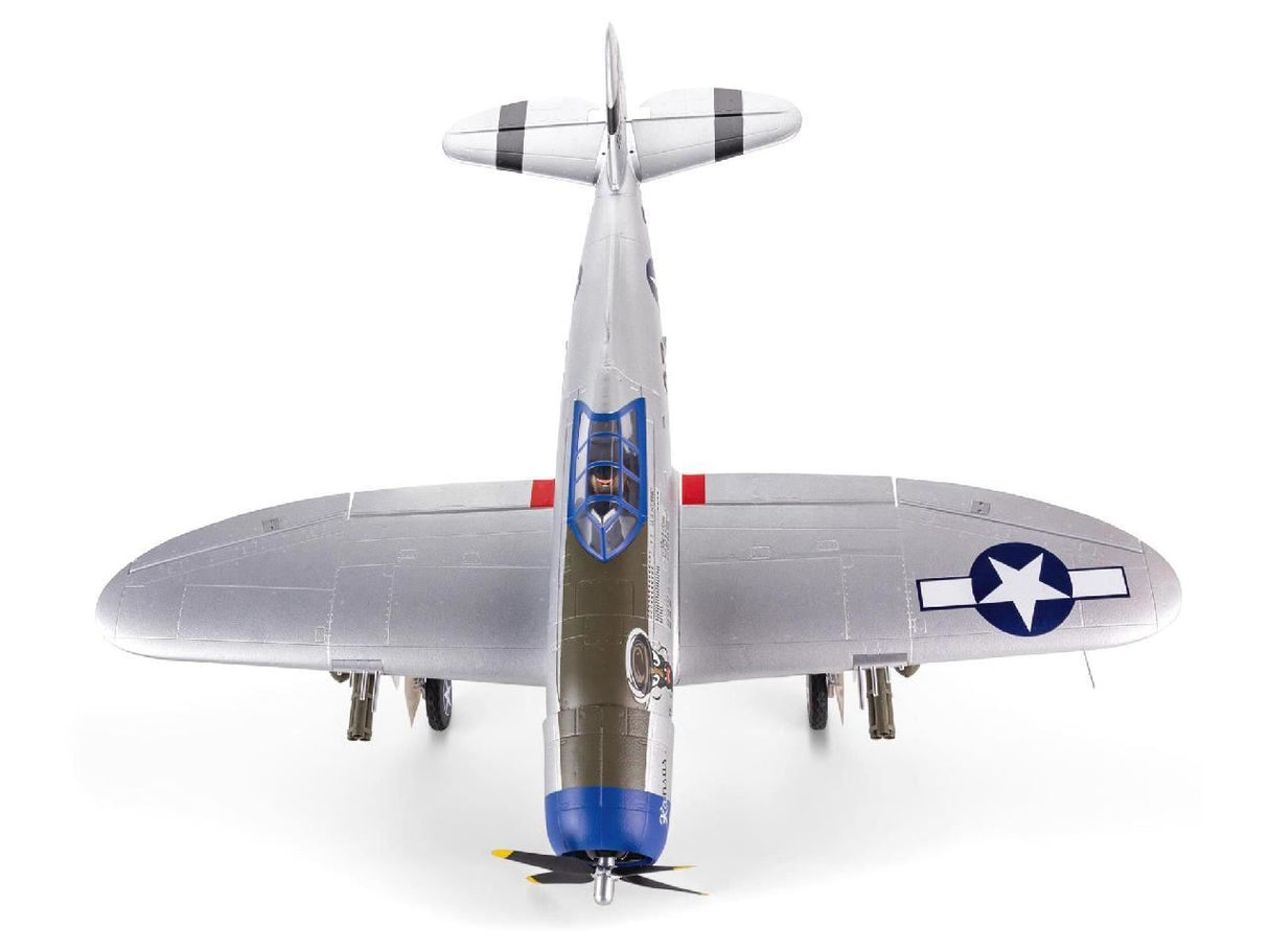 E Flite P-47 Razorback 1.2m BNF Basic with AS3X & SAFE Select