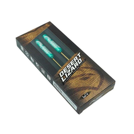 Yeah Racing 100mm Desert Lizard Two Stage Internal Spring Damper Pair Green For Crawler