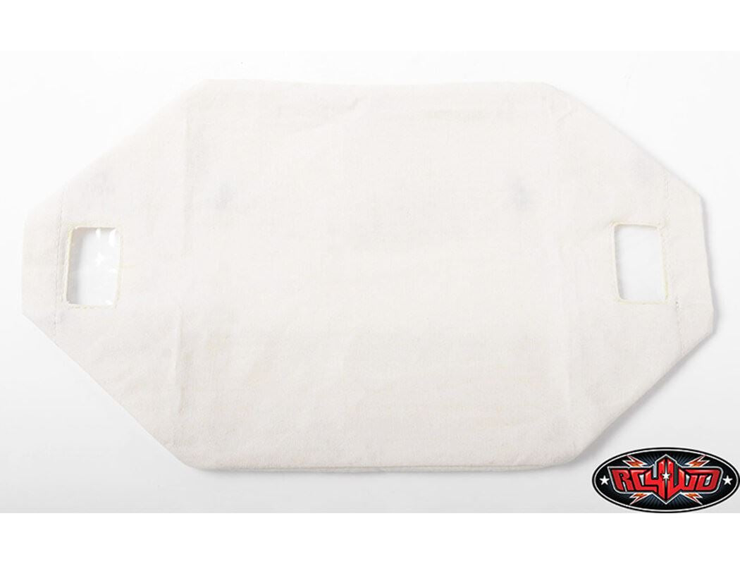 RC4WD BED SOFT TOP W/CAGE FOR RC4WD MOJAVE II FOUR DOOR (WHITE)
