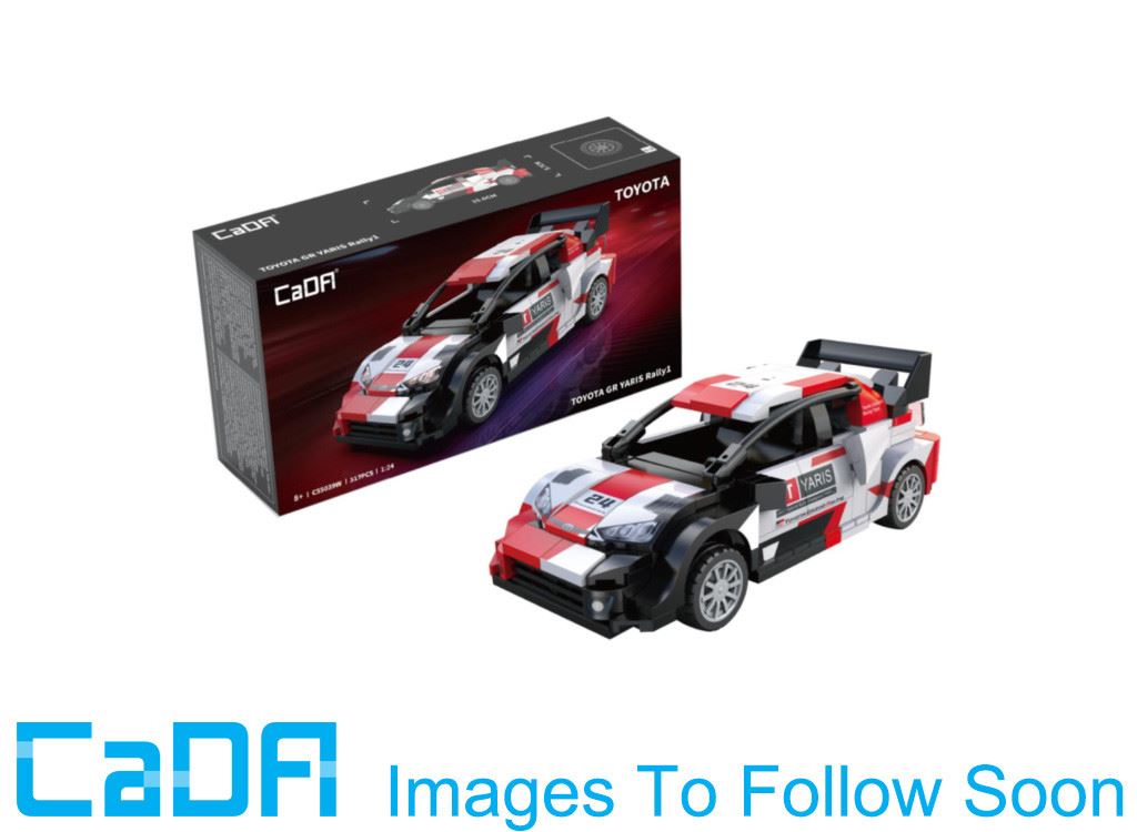 Cada 1:24 Toyota Gr Yaris Rally 1 Car - 317 Pcs