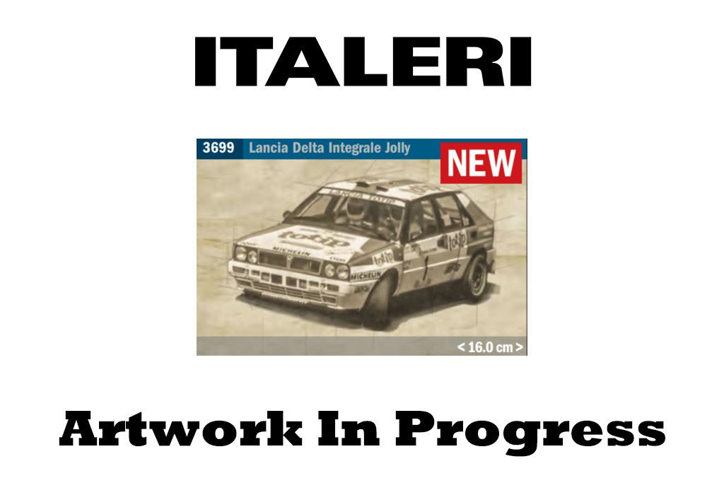 Italeri Lancia Delta Integrale Jolly Rally Car