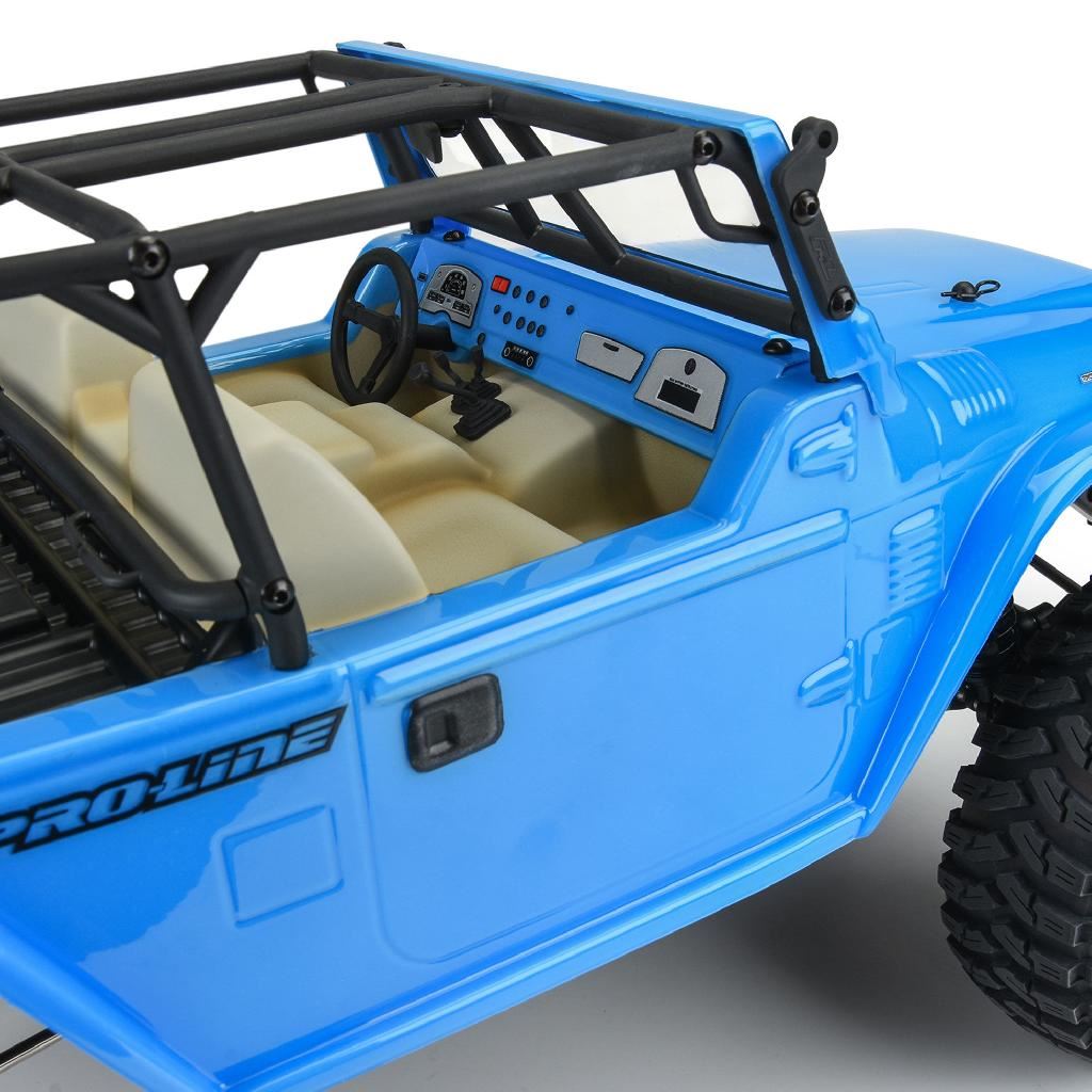 Pro 1/10 1979 Toyota Land Cruiser Fj40 Clear Body/Cage 12.3In Wb