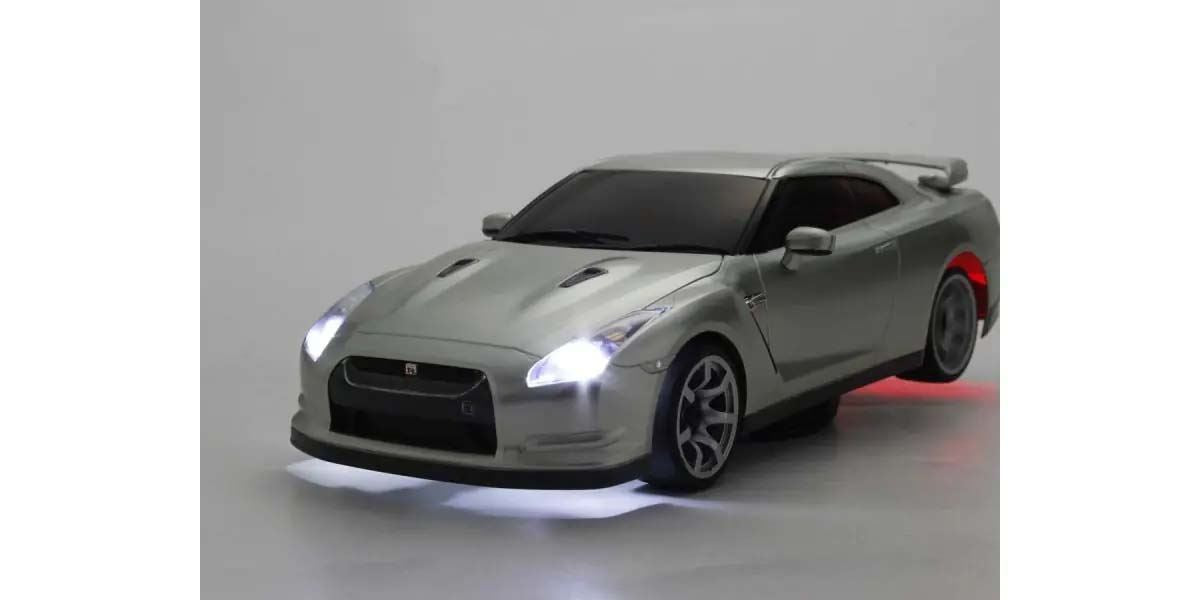 Kyosho First Mini-Z 1:28 Nissan Gt-R R35 Silver