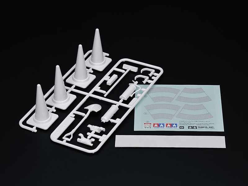 Tamiya 1/14 Truck Accessory Set (Cones and Tools)