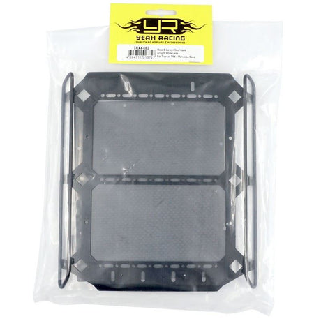 Yeah Racing Metal & Carbon Roof Rack w/Light White Leds For Traxxas TRX-6 Mercedes Benz