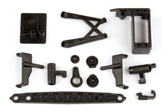 ASSOCIATED REFLEX 14B/14T STEERING/BATTERY/ESC PARTS SET