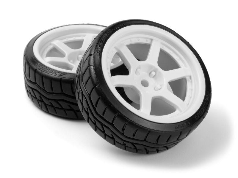 Falken Azenis Drft Tire/Hre C106 Wheel White 4Pcs