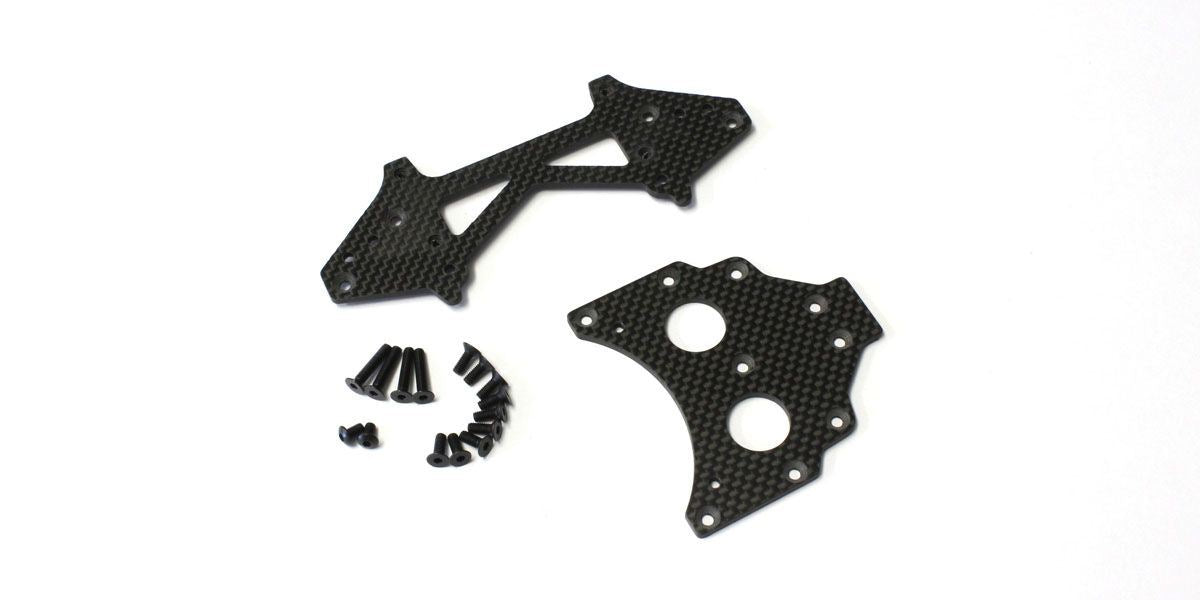 Long Wb Rear Plate Set Kyosho Scorpion 2014 (273Mm-Carbon)