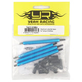 Yeah Racing Aluminum Upper Link Set for Tamiya CC02 Blue