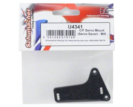 Schumacher C/F Servo Mount (Servo Saver) - Mi5