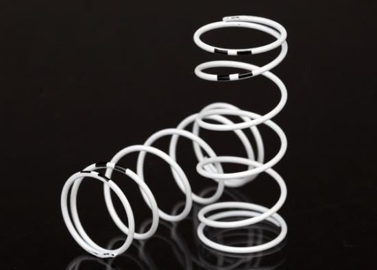 TRAXXAS Spring, Shock, White (GTR Long