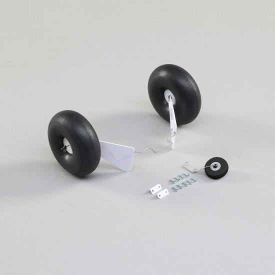 Landing gear set w/float wire, screws: UMX Timber (U3954)