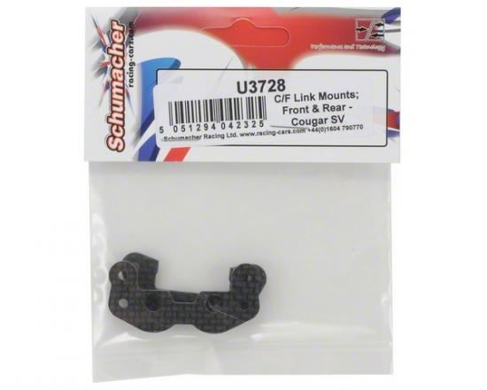 Schumacher CF Link Mounts; Kit Fr & Rr - Cougar SV