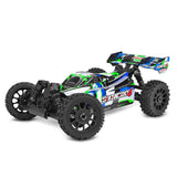 Corally Syncro-4 Brushless 4S Basher Buggy Rtr - Green/Blue