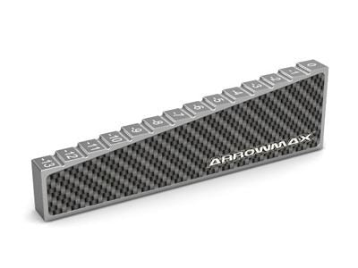 arrowmax Chassis Droop Gauge 0 to -13mm for 1:8 Off Road