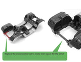 RC4WD GUARDIAN STEEL FRONT BUMPER W/ LIGHTS FOR MST 4WD OFF-ROAD CAR KIT W/ J4 JIMNY BODY