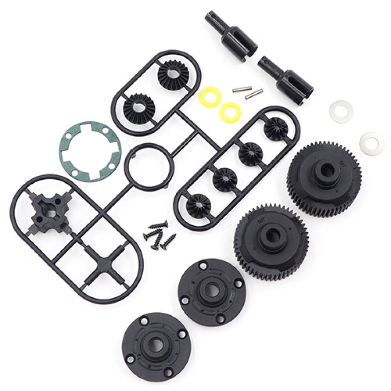 Yeah Racing 50T & 52T Gear Differential Set For Tamiya TD4 M07 M08 XV-01 TA06