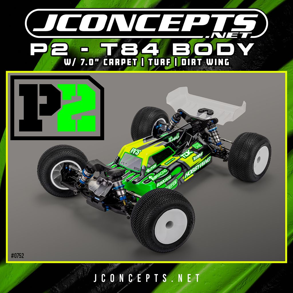 P2 - T84 Body W/ 7.0” Carpet | Turf | Dirt Wing