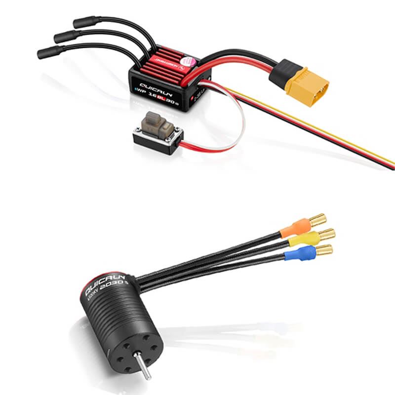 Hobbywing Quicrun Combo Esc G2 16Bl30/2030Sl 6500Kv G2 Motor