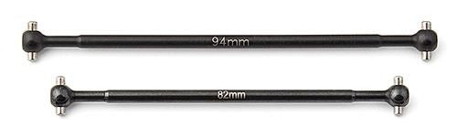 TEAM ASSOCIATED B64 CENTER DOGBONES, FWD SLIPPER