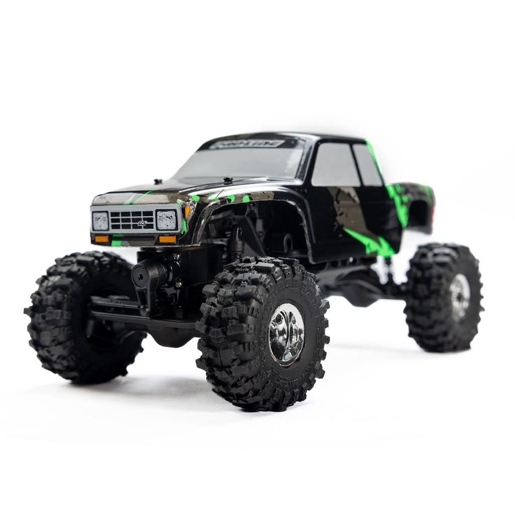 Pro-Line 1/30 Baja Pro X Front/Rear Mounted Chrome Beast Tires (4): A