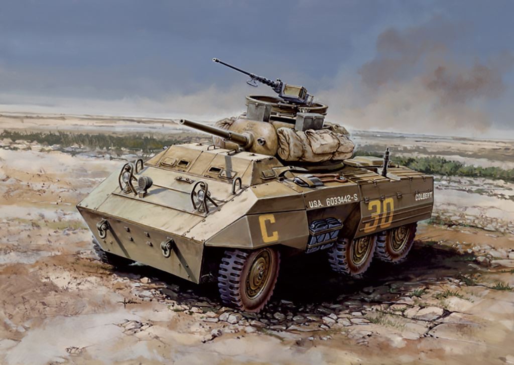 Italeri M8 Greyhound RR