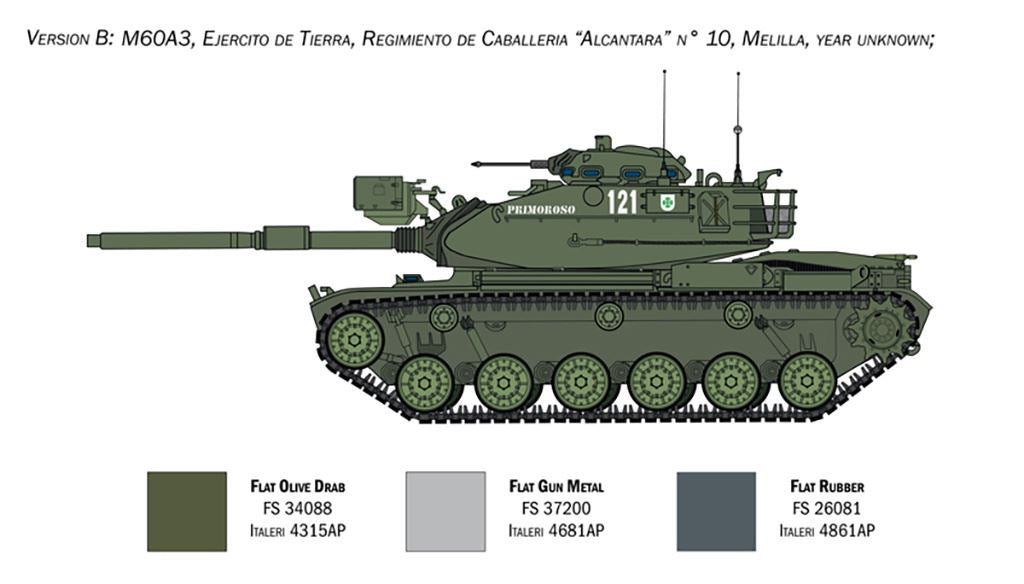 Italeri M60A3