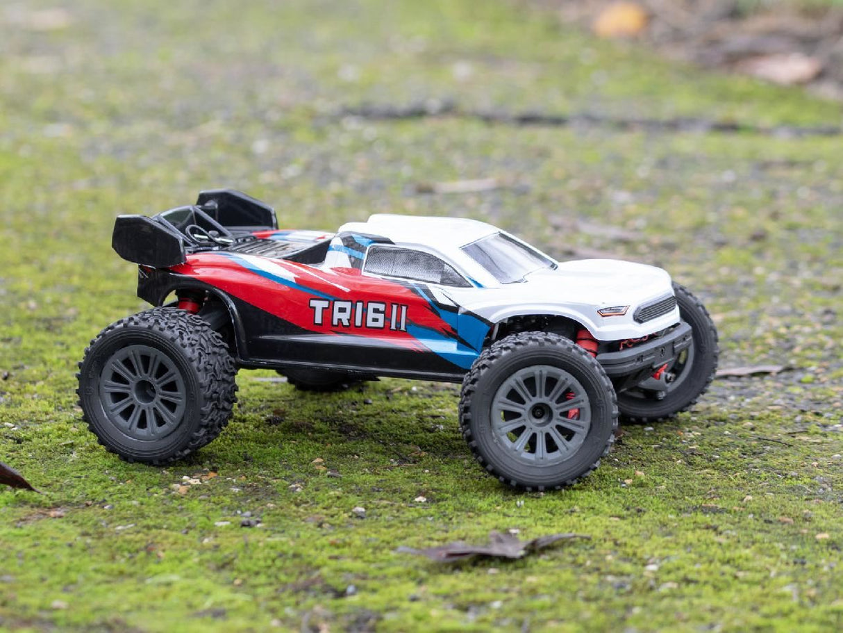 Pd Racing Tr16Ii Brushed Rc Truggy (Red, Blue & White)