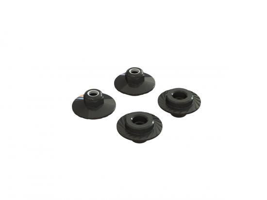 Arrma Flanged Lock Nut 5x8mm (4)