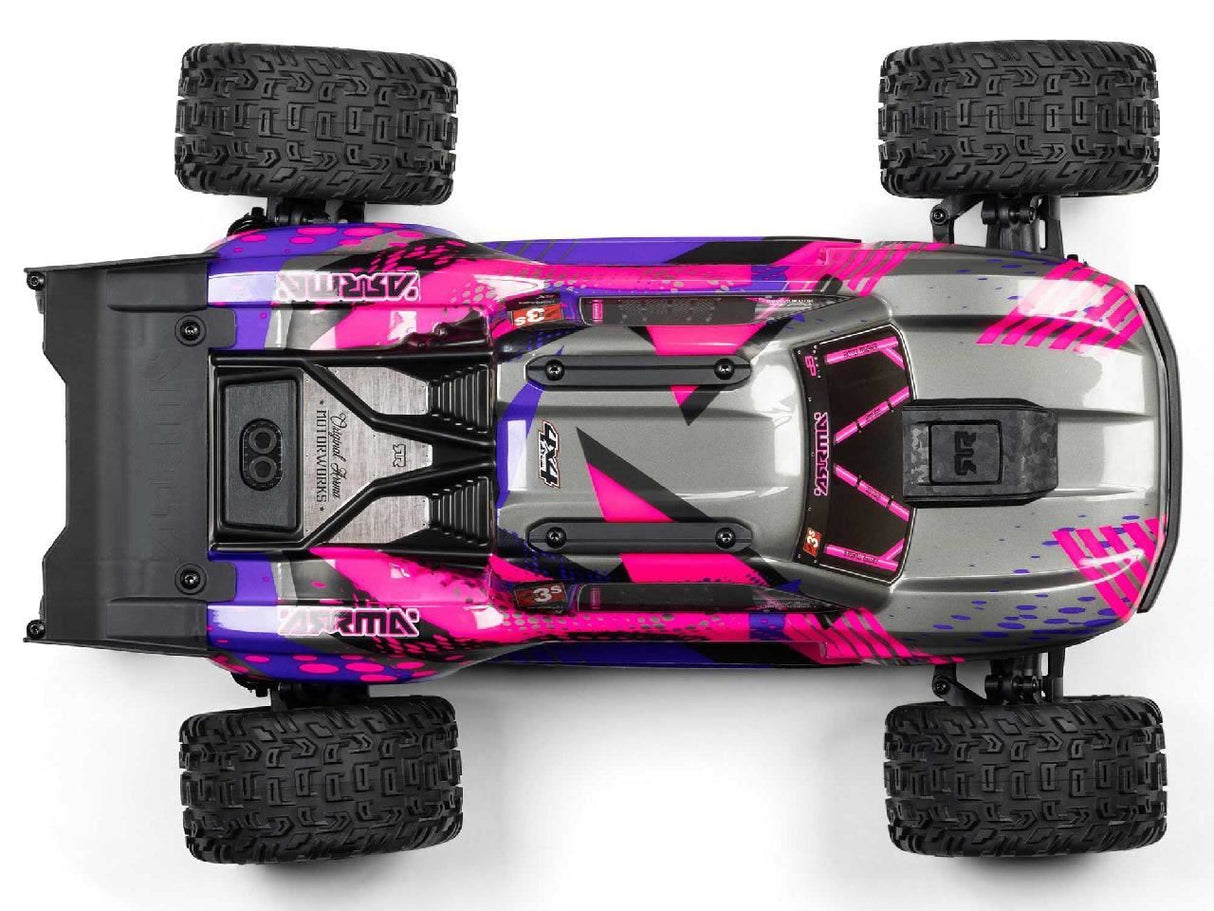 Arrma 1/10 Vorteks 223S Blx 4X4 Stadium Truck Rtr With Dsc Purple