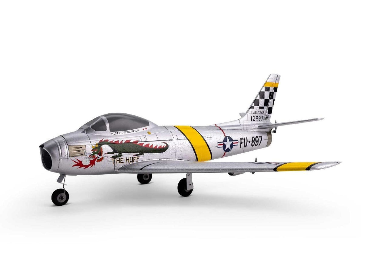 E Flite UMX F-86 Sabre 30mm EDF Jet BNF Basic with AS3X and SAFE Sel