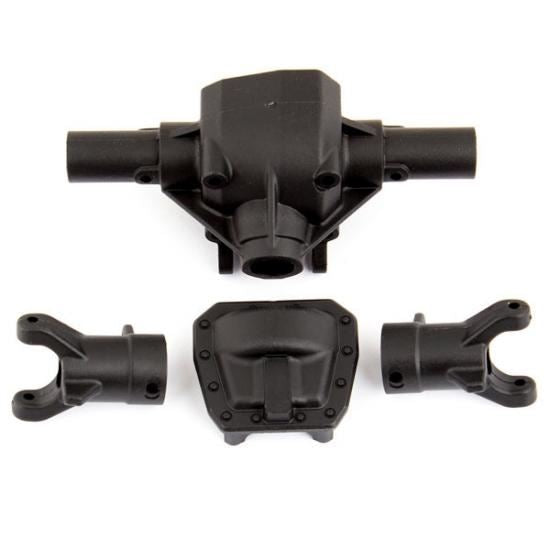 ASSOCIATED CR12 FRONT AXLE HOUSING & HUBS