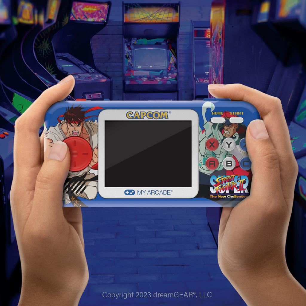 My Arcade (Parent) Super Street Fighter Ii Pocket Player Pro Portable Gaming System (2 Games in 1)