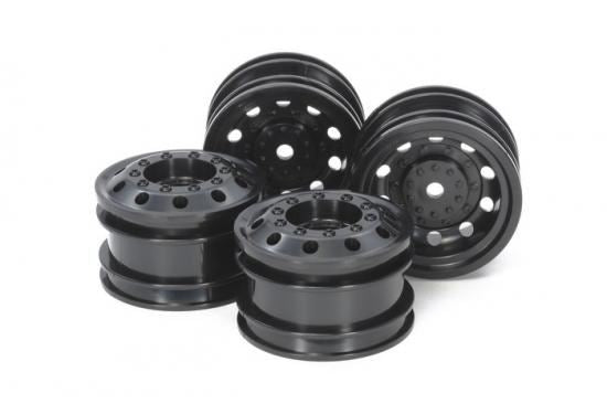 Tamiya Or Race Truck Whl Fr 2 Each Black