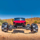 Pro 1/10 Sand Paw Hp Belted F/R 2.8In Mt Tires Mtd 12/14Mm Black