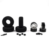 Yeah Racing Aluminum CNC 8 Spoke Beadlock Wheel Set For Kyosho Mini-Z 4x4 Toyota