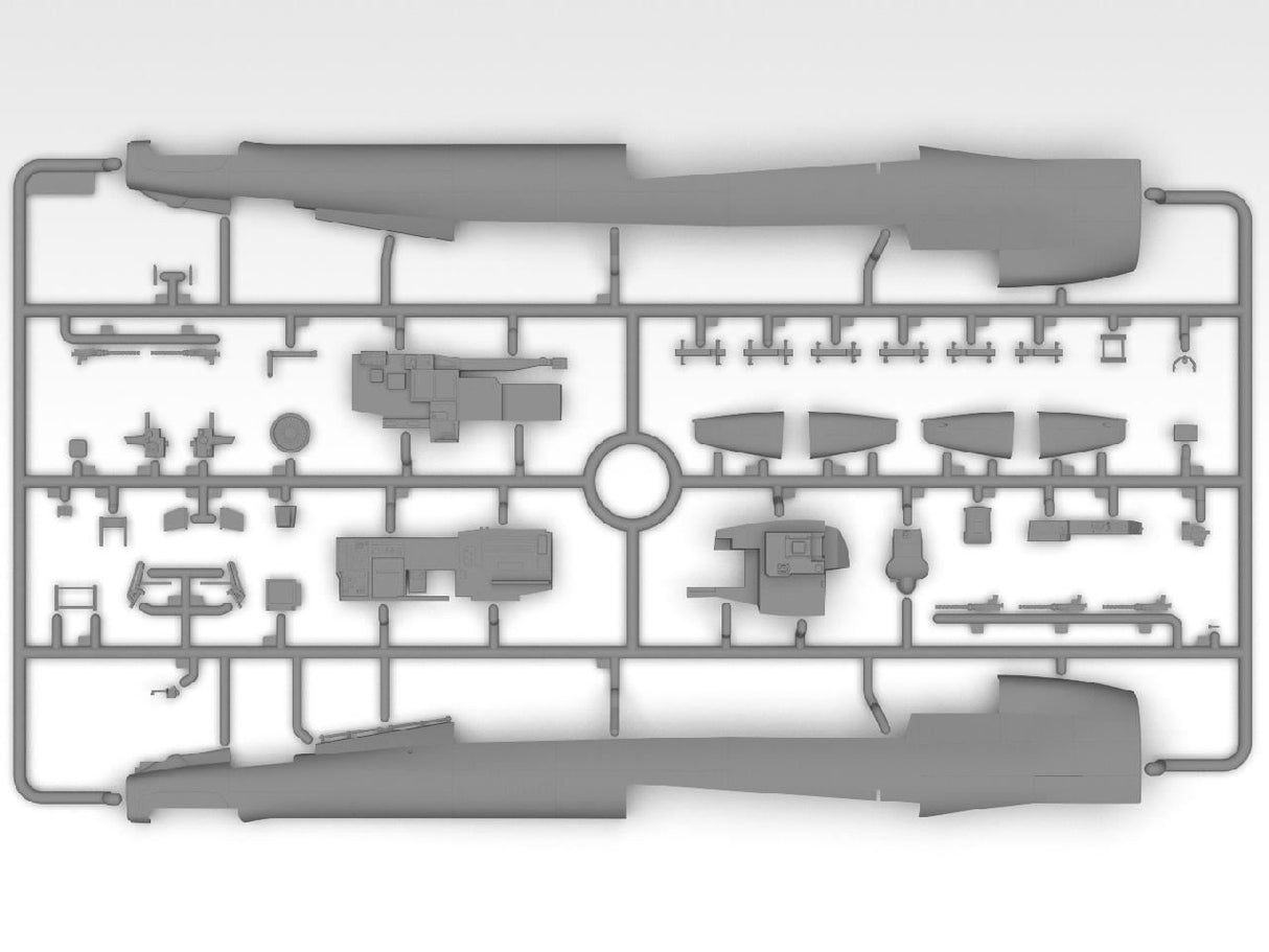 Icm Do 217K-2 With Gliding Bombs Fritz-X, Wwii German Bomber